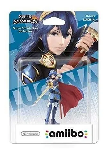 Figura Amiibo Lucina - Colección Super Smash Bros - Sniper-0