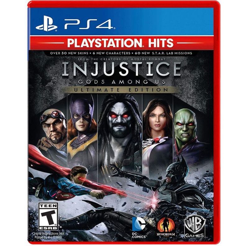 Injustice Gods Among Us Ult. Ed. PS Hits - Ps4 Físico - Sniper-0