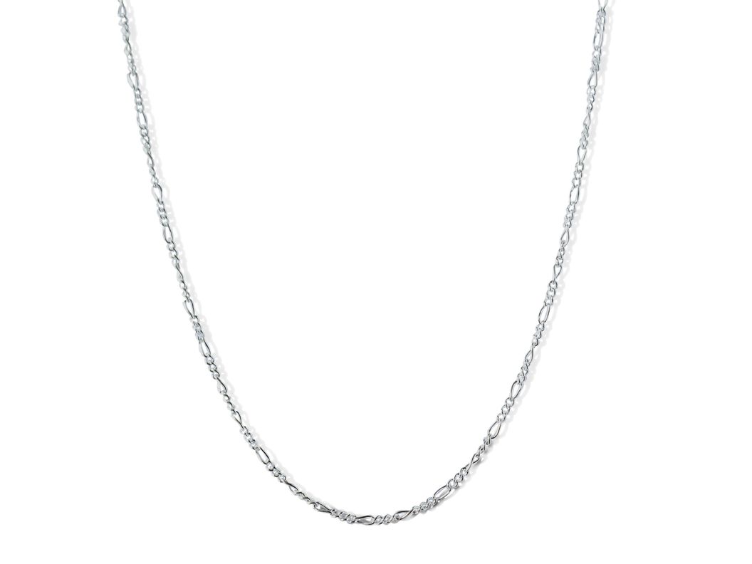 Cadena Eslabón 60cm Plata Fina 925 -0
