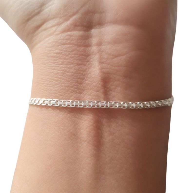 Pulsera Panter Plata Fina 925-1