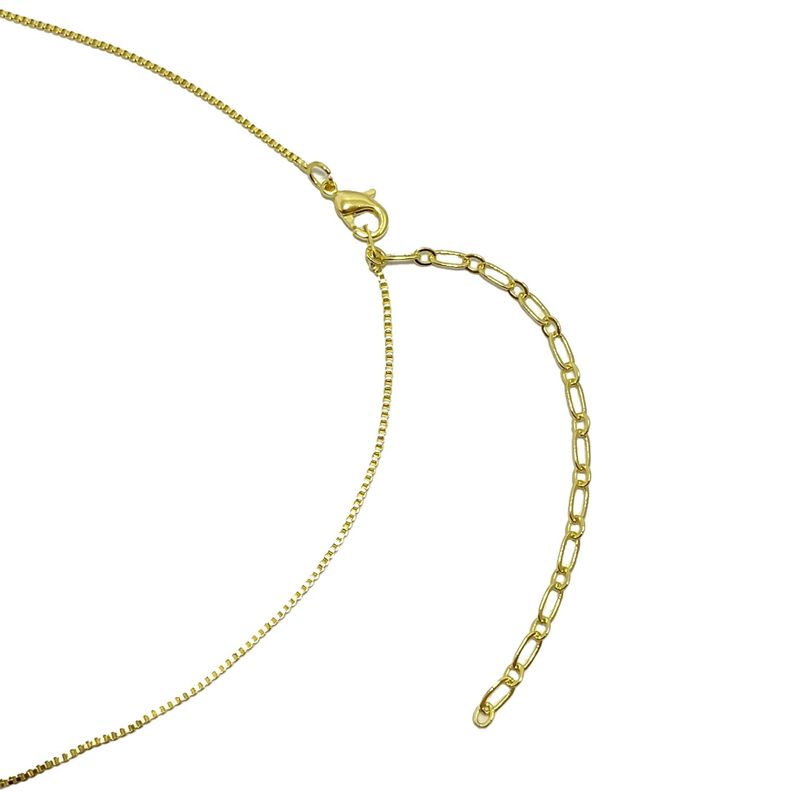 Collar Colibrí Circón Enchapado Oro 18K-2
