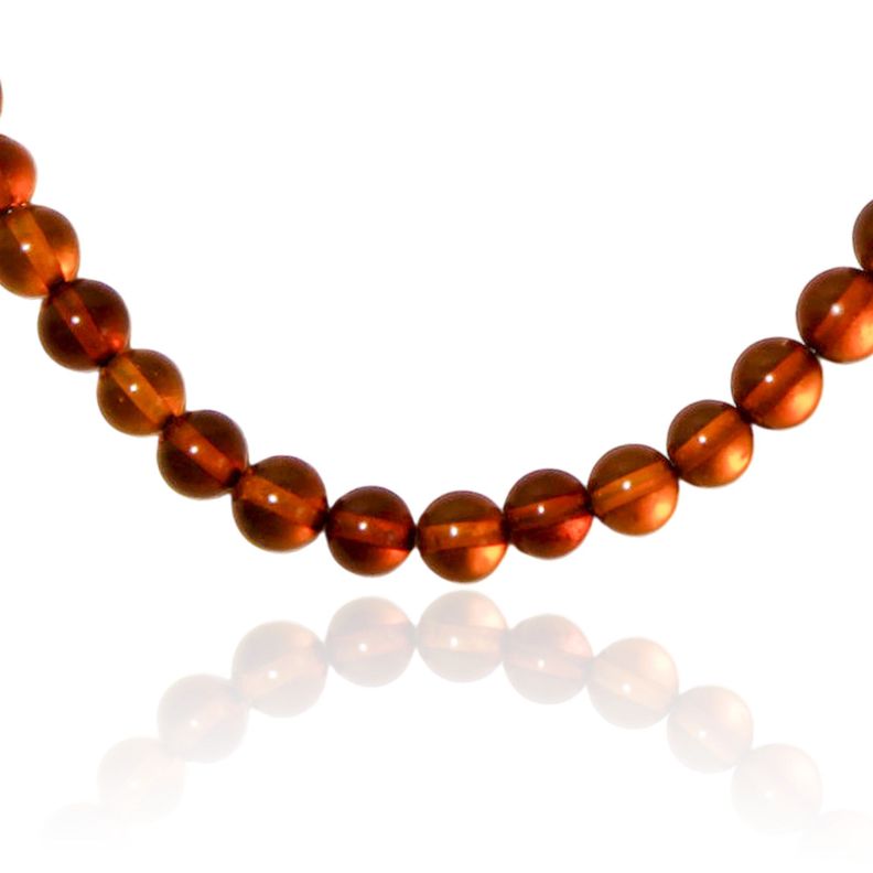 Pulsera Ámbar Bebé Cordón Rojo Plata Fina 925-2