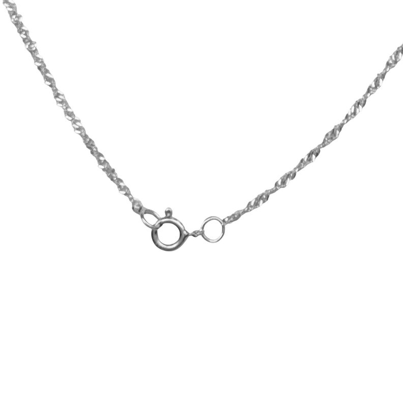 Cadena Singapur 70cm Plata Fina 925-3