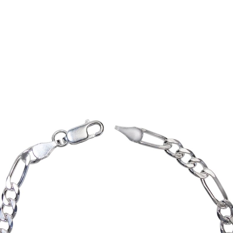 Pulsera Eslabón Grueso Hombre Plata Fina 925-1