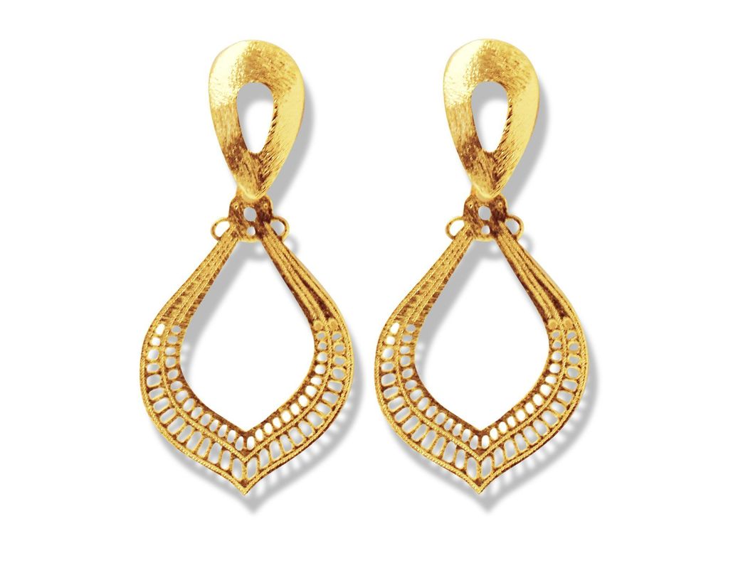 Aros Martha Enchapado Oro 18K-0