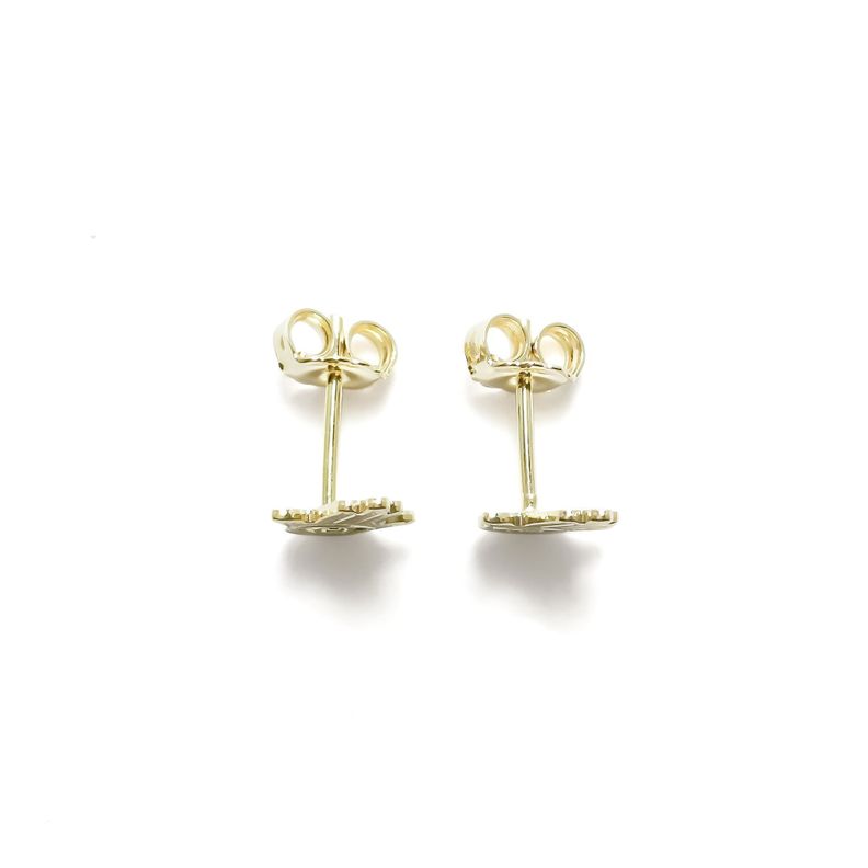 Aros Mano Fátima Enchapado Oro 18K-2