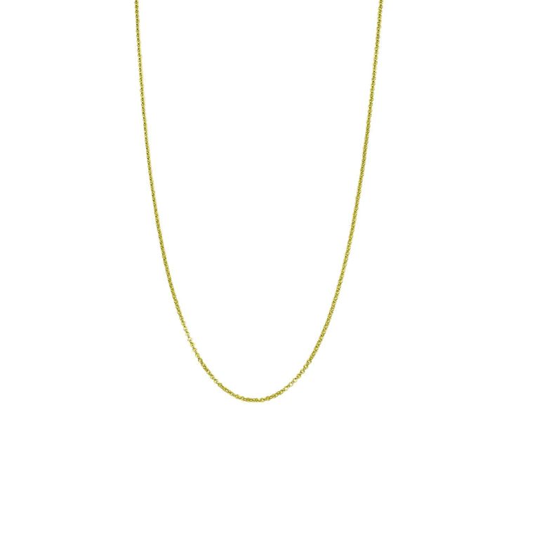 Cadena Rolo Fino Enchapado Oro 18K-0