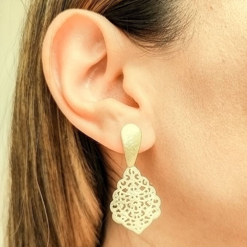 Aros Irina Enchapado Oro 18K-1