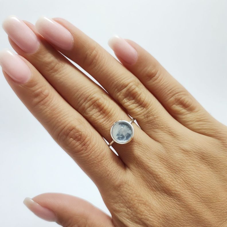 Anillo Shakti Piedra Luna Plata Fina 925-4