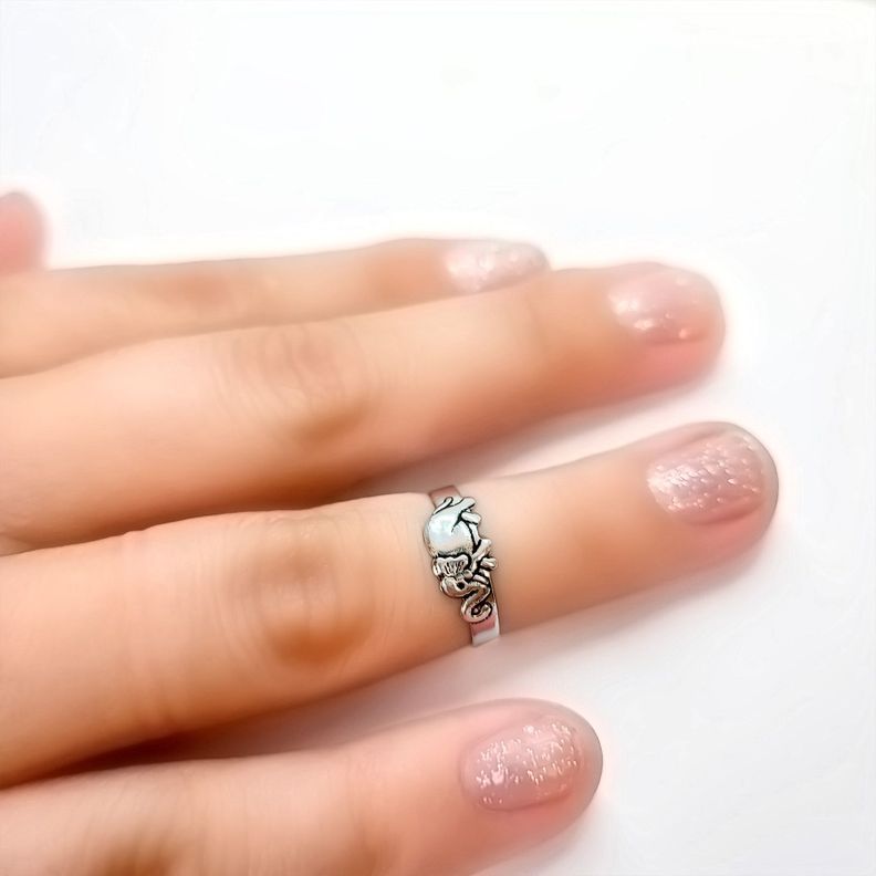 Anillo Midi Elefante Plata Fina 925-1