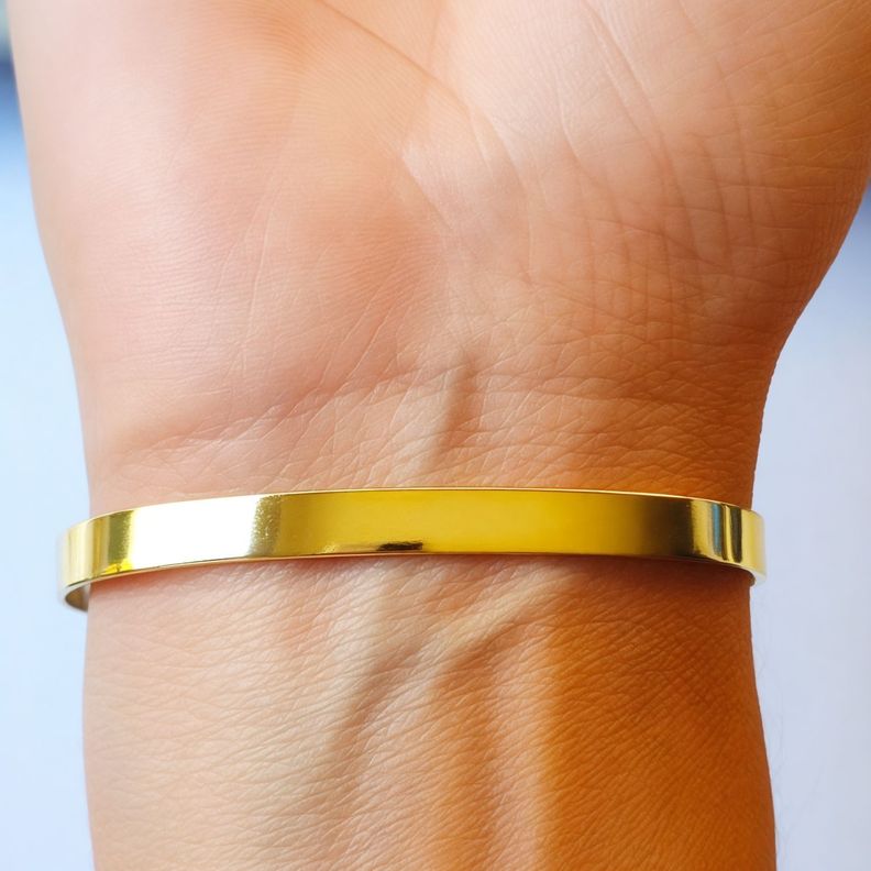 Pulsera Esclava Catalina Enchapado Oro 18K-1