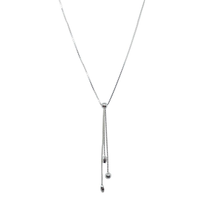 Collar Astrid Cadena Veneciana Plata Fina 925-0