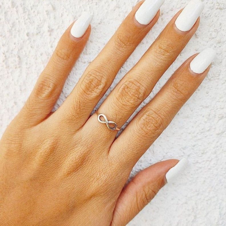 Anillo Infinito #15 Plata Fina 925-3