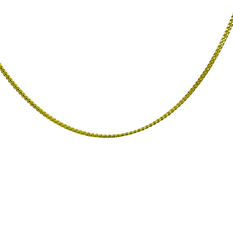  Cadena Grumet Fina Enchapado Oro 18K-3