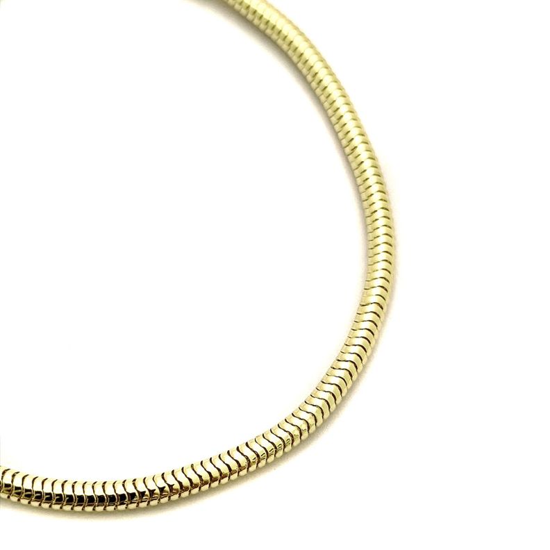 Pulsera Cordón Enchapado Oro 18K-1