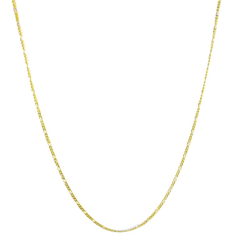 Cadena Óvalos Enchapado Oro 18K-0