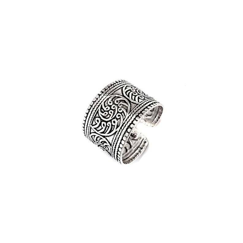 Anillo Caracol Plata Fina 925 Adaptable-0