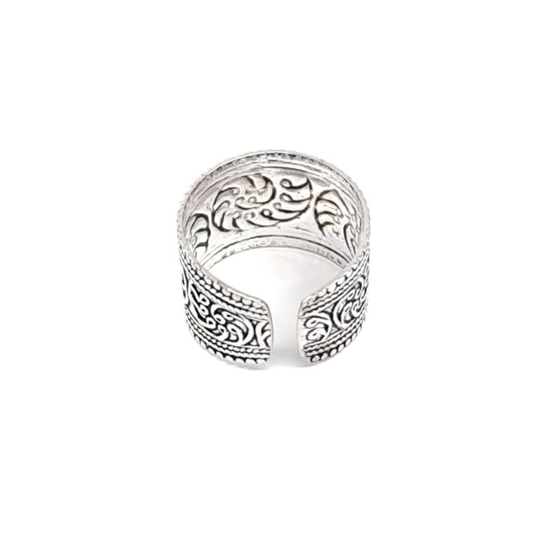 Anillo Caracol Plata Fina 925 Adaptable-1