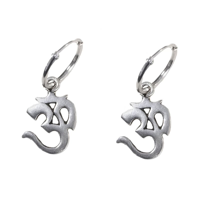 Aros Argolla Ohm Plata Fina 925-0