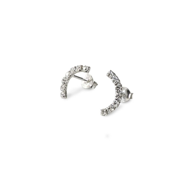 Aros Giulia Cristal Plata Fina 925