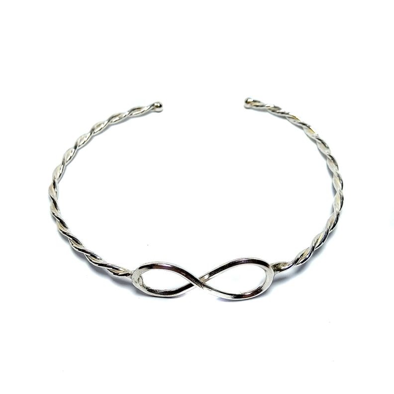 Esclava Infinito Plata Fina 925-0