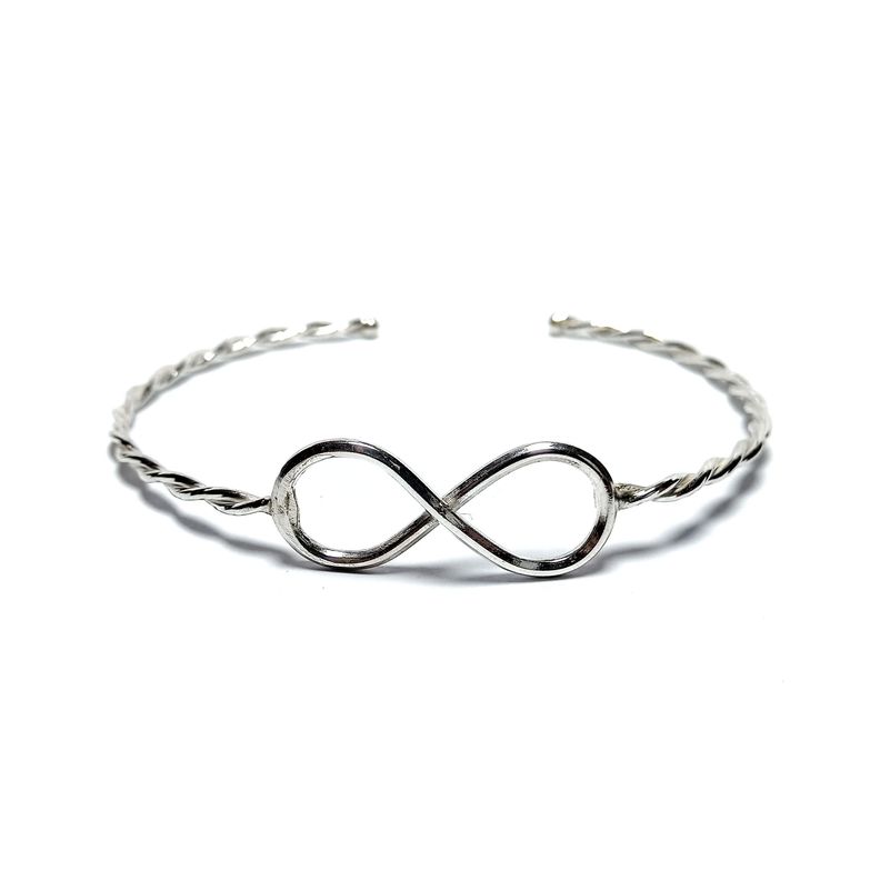 Esclava Infinito Plata Fina 925-2
