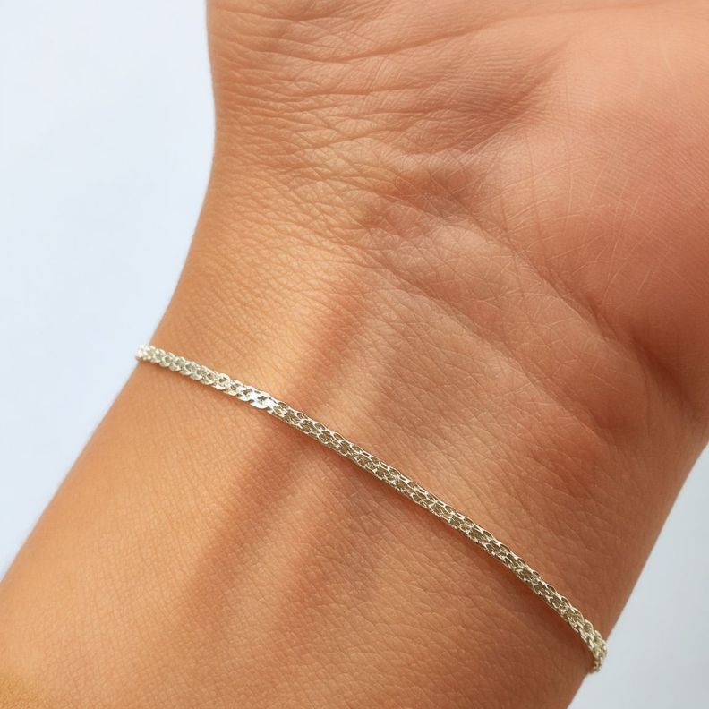 Pulsera Panter Plata Fina 925-2