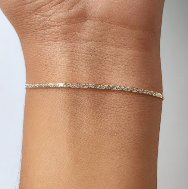Pulsera Panter Plata Fina 925-3