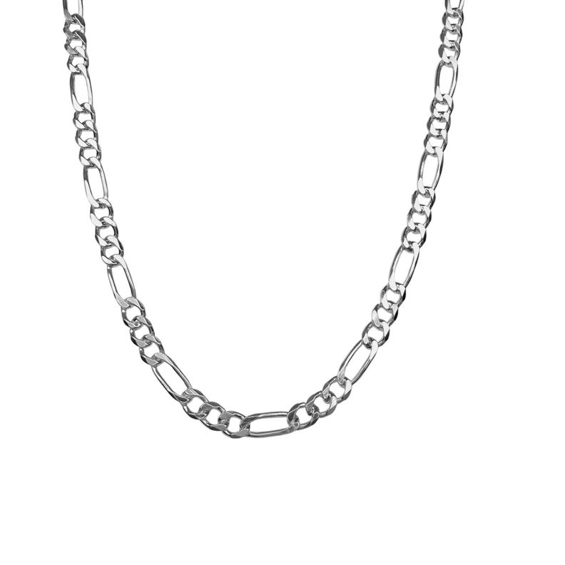 Cadena Eslabón Grueso Hombre Plata Fina 925-2