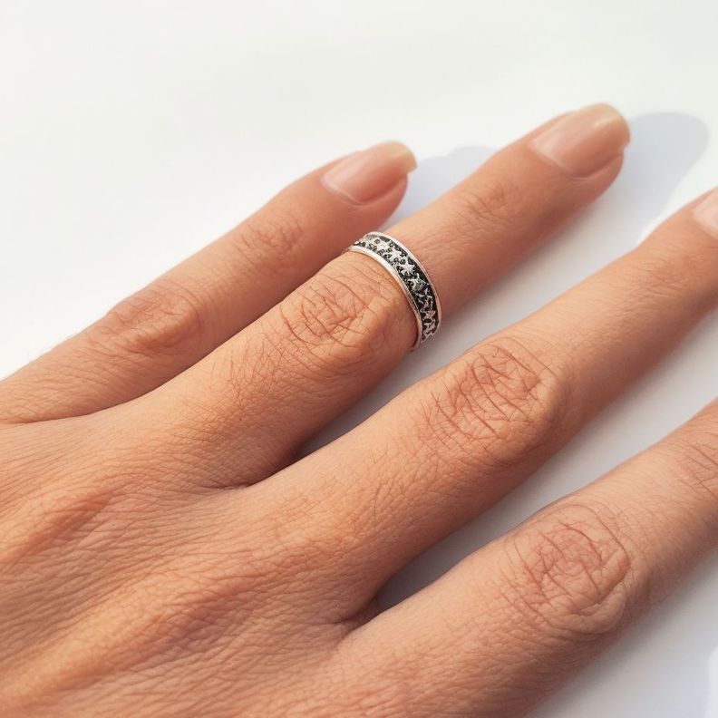 Anillo Midi Estrellas Plata Fina 925-2