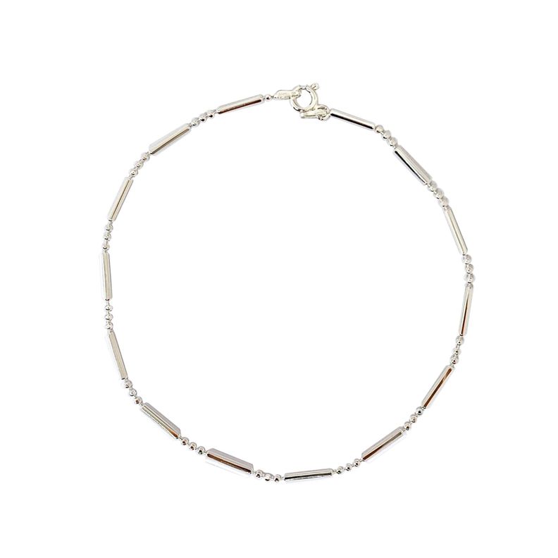 Tobillera Carolina Plata Fina 925-0