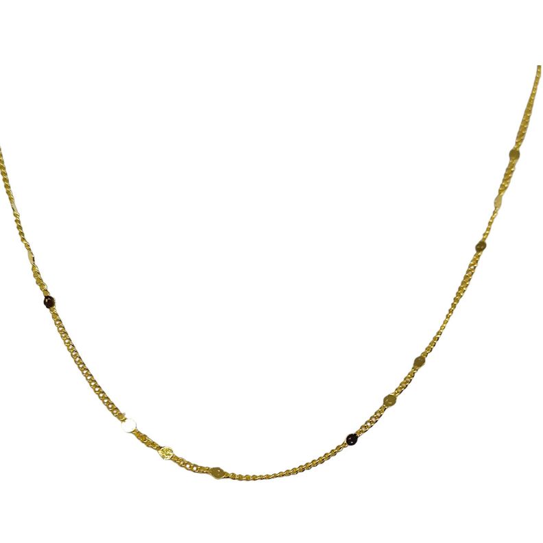 Cadena Gio 44cm Enchapado Oro 18K-2