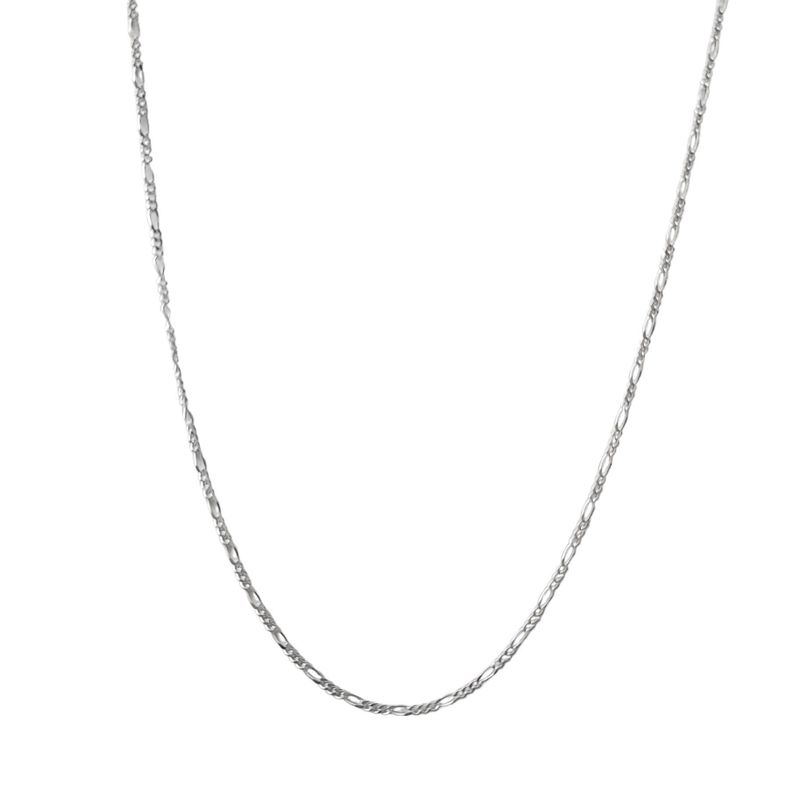 Cadena 3 Eslabones 55cm Plata Fina 925-0