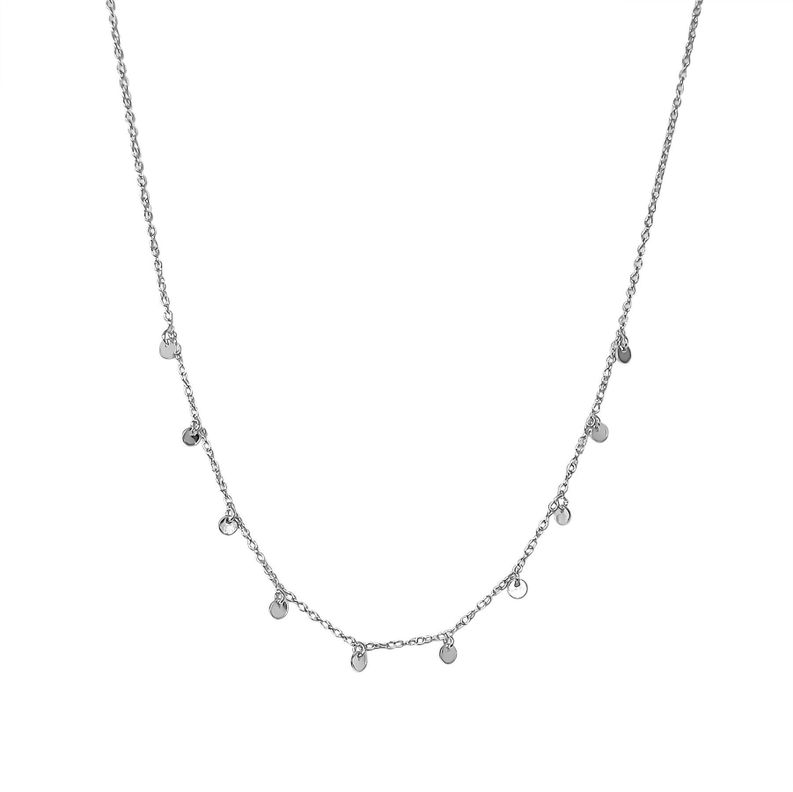 Collar Choker Ximena Plata Fina 925-0