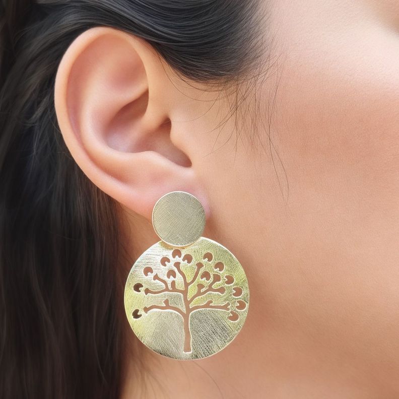 Aros Martina Enchapado Oro 18K-2