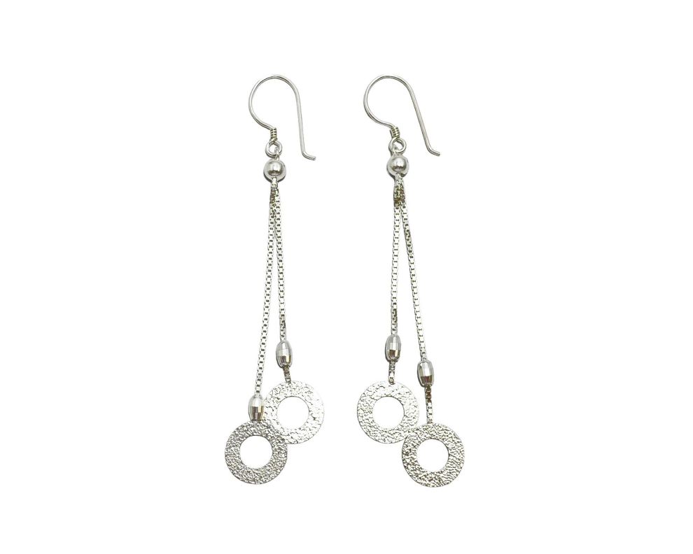 Aros Lina Plata Fina 925-0