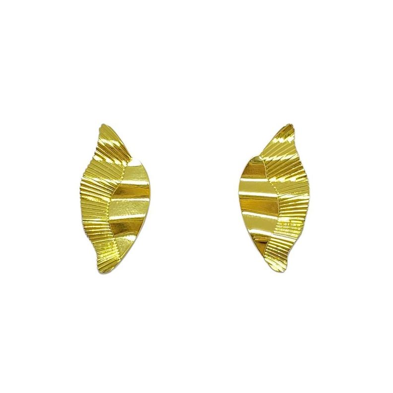 Aros Mariposa Enchapado Oro 18K