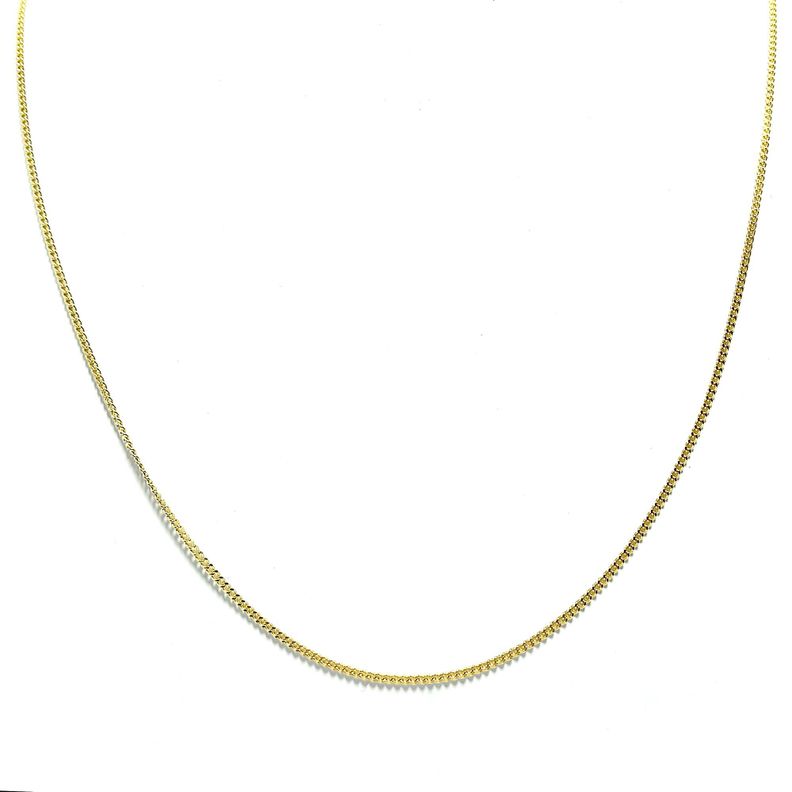 Cadena Grumet  Enchapado Oro 18K -0