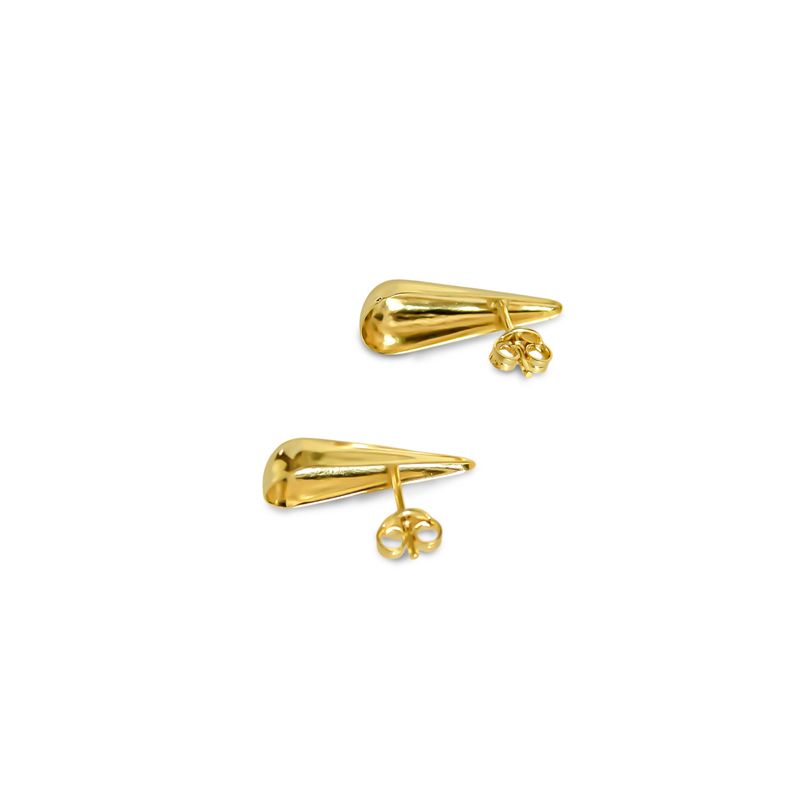 Aros Gota Estela Enchapado Oro 18k-3
