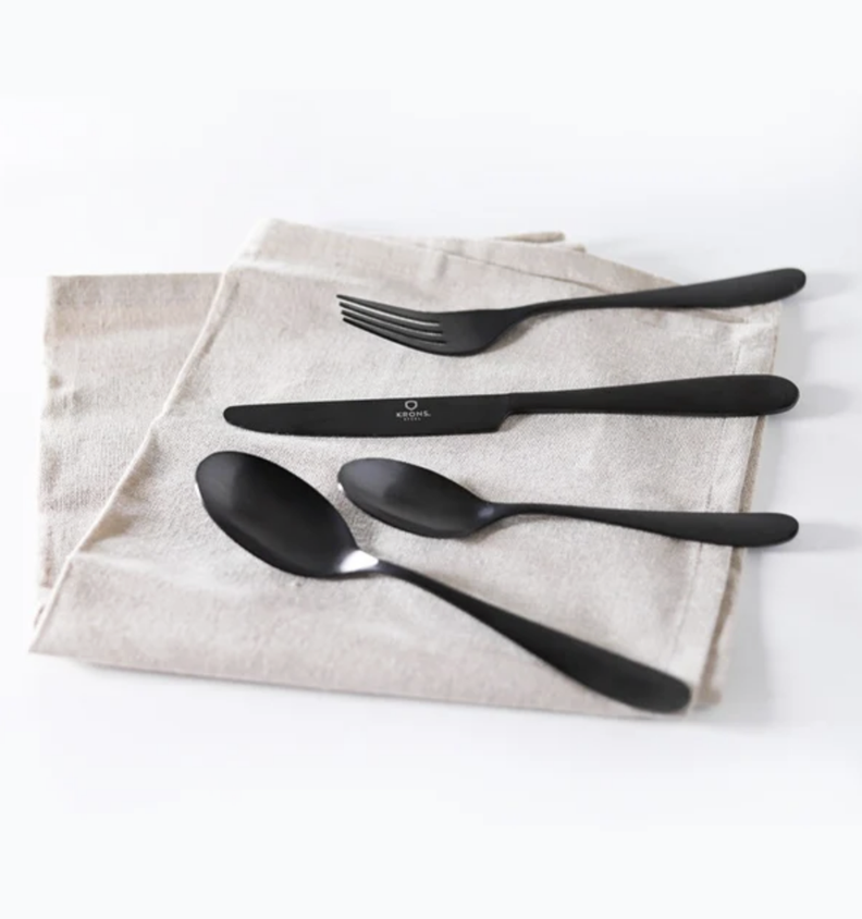 Set Cuchilleria 24 Pzas Black-1