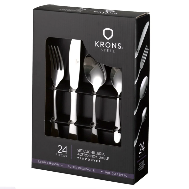 Set 24 Pzs W/Box Vancouver Krons-2
