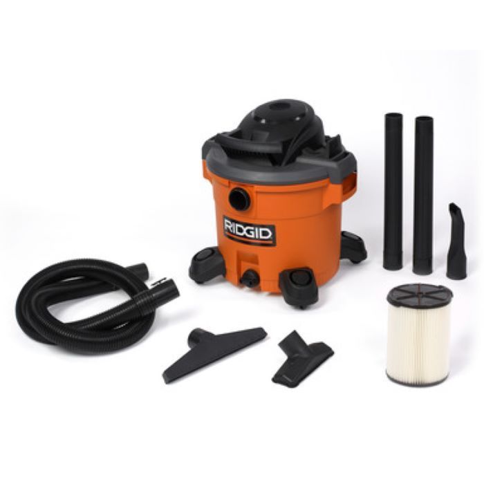 ASPIRADORA RIDGID WD1270 45 LITROS 5 HP GARANTIA DE POR VIDA-0