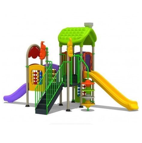 Estacion de Juegos Abeja Doble Tobogan