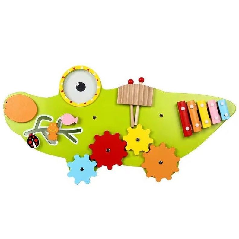 Juego Pared Madera Diseno Iguana