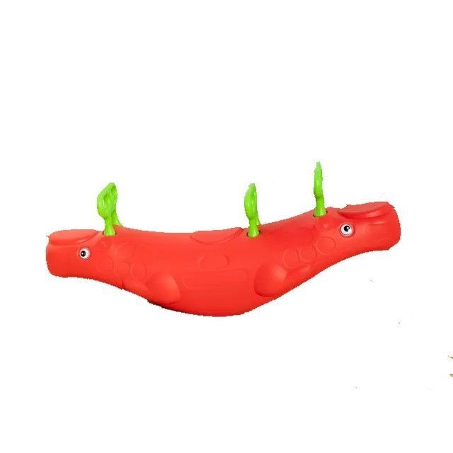 Balancin Triple Hipopotamo Colores Rojo