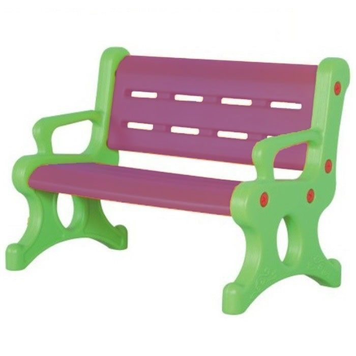 Escano Infantil Plastico Verde Morado