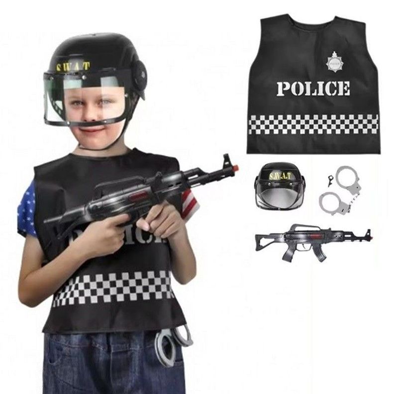 Disfraz y Accesorios Policía Swat-0