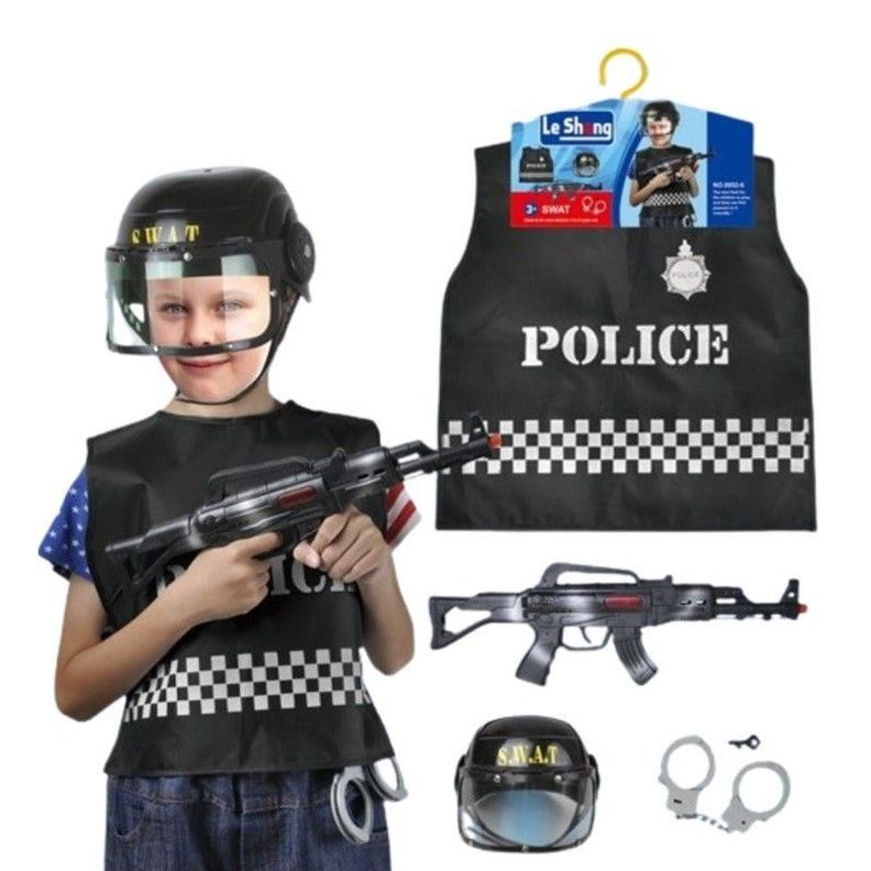 Disfraz y Accesorios Policía Swat-3