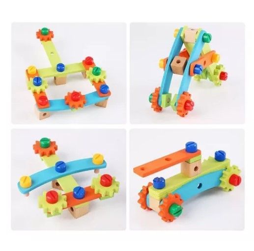 Juego Madera Set Herramientas Banco Carpintería Xk-95-2