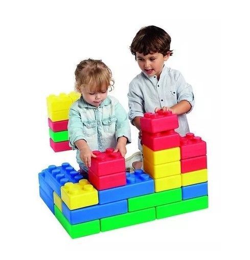 Set Bloques Construcción Gigantes 45 Piezas-0